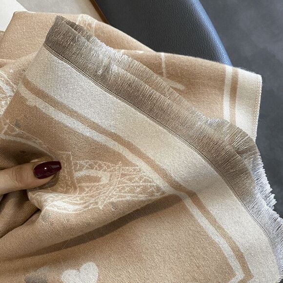 2/$30 LadiesParis Eiffel Tower Imitation Cashmere Winter Scarf Shawl - Brand New - Picture 3 of 7